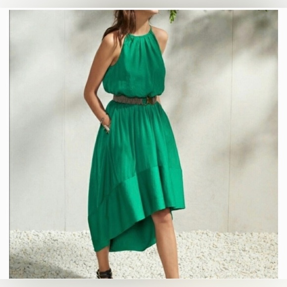 Banana Republic High Low Halter Dress - Picture 1 of 9